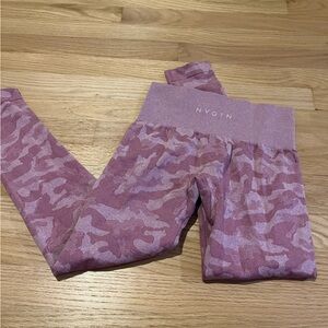 NVGTN pink Camo Leggings